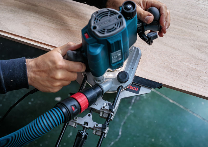 BOSCH PRO Abrundfräser, R 4, Schaft 8 mm
