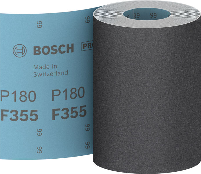 BOSCH PRO C355 Schleifrolle, 93 mm, 5 m, G180