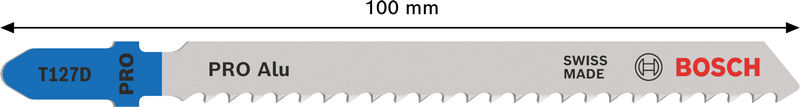 BOSCH PRO Alu T127D Stichsägeblatt, 100 mm, 2-tlg.