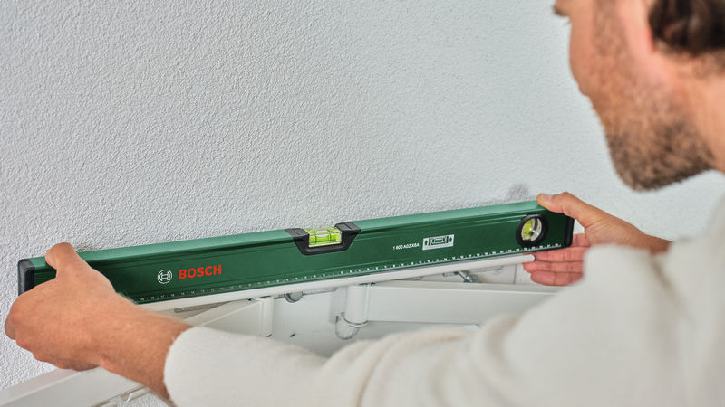 BOSCH Handwerkzeuge Wasserwaage 60 cm + Markierungsschieber BOSCH Handwerkzeuge Wasserwaage 60 cm + Markierungsschieber