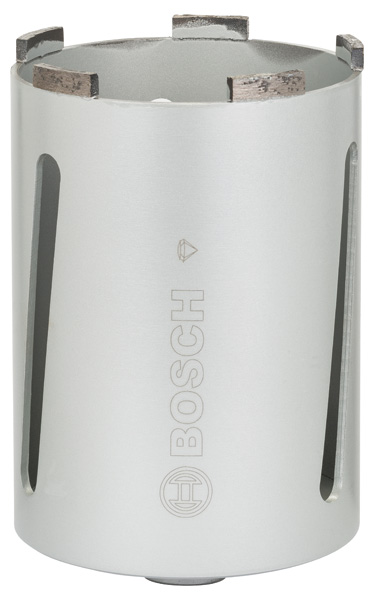 BOSCH Diamanttrockenbohrkrone G 1/2-Zoll, Standard for Universal, 107mm, 150mm, 6, 7mm BOSCH Diamanttrockenbohrkrone G 1/2-Zoll, Standard for Universal, 107mm, 150mm, 6, 7mm