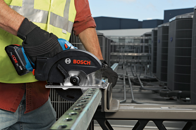 BOSCH Akku-Kreissäge GKM 18V-50, L-BOXX 238