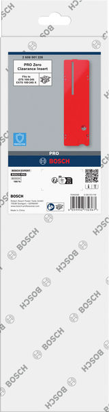 BOSCH PRO Zero Clearance Einsatz für Tischkreissägen BOSCH PRO Zero Clearance Einsatz für Tischkreissägen