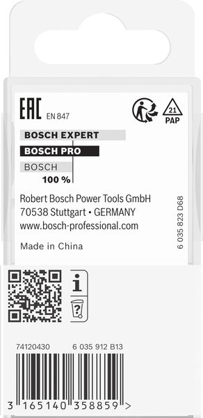 BOSCH PRO Abrundfräser, L 1/4", Schaft 1/4" BOSCH PRO Abrundfräser, L 1/4", Schaft 1/4"