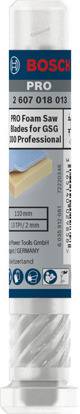 BOSCH 2-teiliges Säbelsägeblatt-Set für Schaumstoffsägen, 70 mm