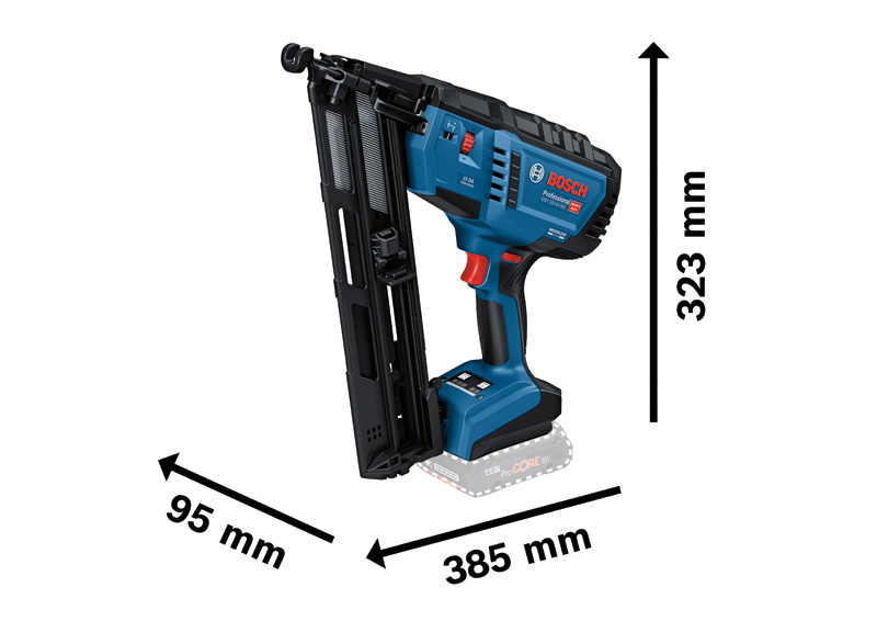 BOSCH Akku-Holznagler GNH 18V-64 MD, L-BOXX 238 BOSCH Akku-Holznagler GNH 18V-64 MD, L-BOXX 238