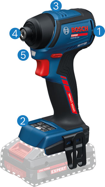 BOSCH EXPERT Akku-Drehschlagschrauber EXDR18V-230