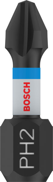 BOSCH PRO Phillips Impact Bit, PH2, 25 mm, 2-tlg. BOSCH PRO Phillips Impact Bit, PH2, 25 mm, 2-tlg.