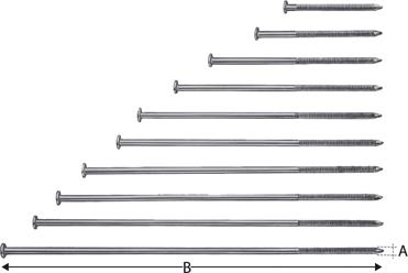 EDE SST Sparrennagel verzinktSN6,0x280-DE