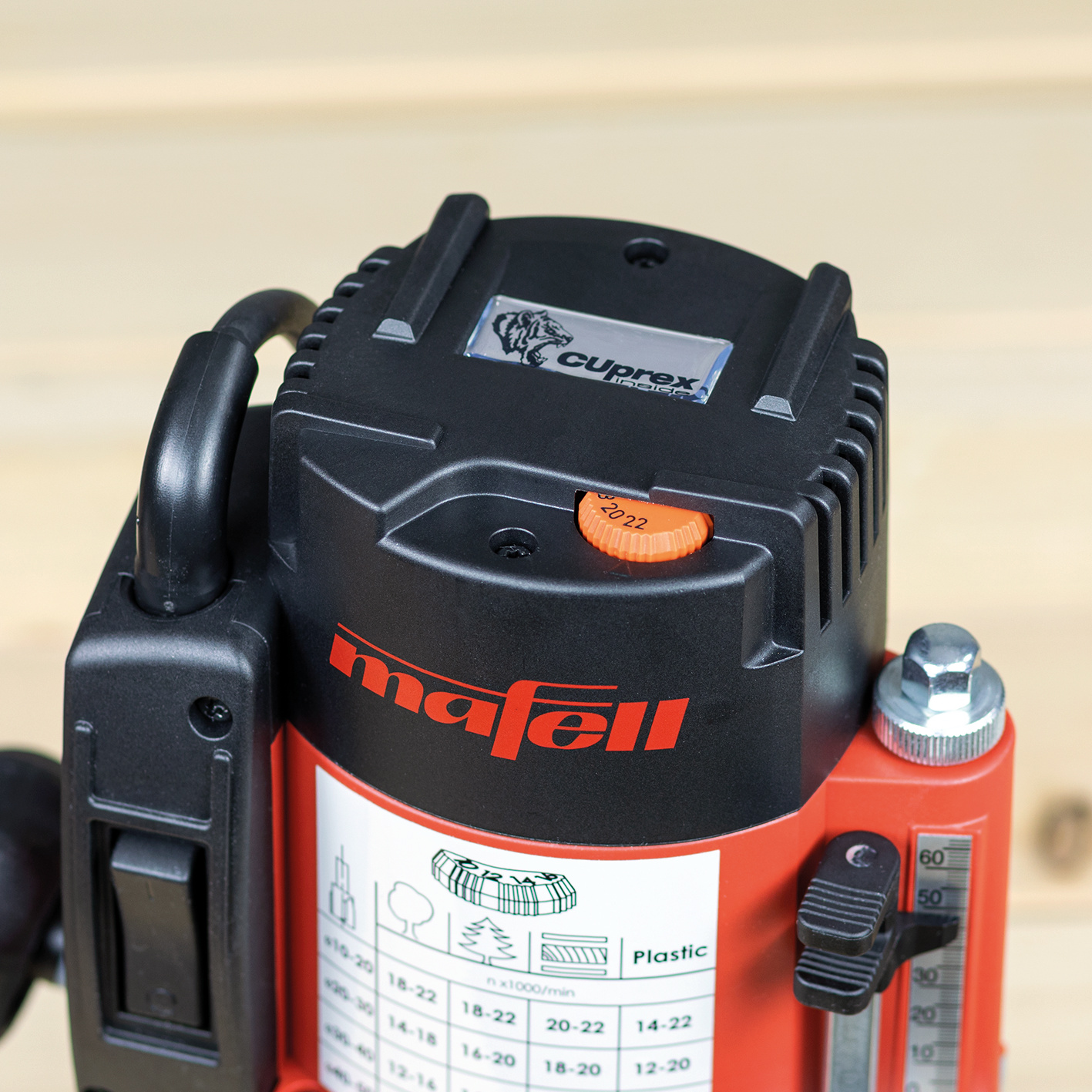 MAFELL Oberfräse LO 65 Ec MidiMAX im T-MAX