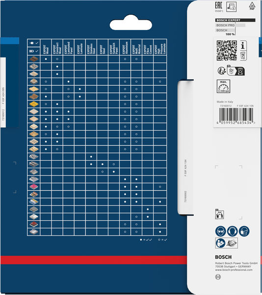 BOSCH EXPERT Aluminium Kreissägeblatt, 165x20 mm, Z56 BOSCH EXPERT Aluminium Kreissägeblatt, 165x20 mm, Z56