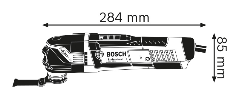 BOSCH Multi-Cutter GOP 40-30 in L-BOXX