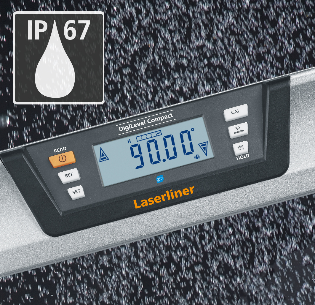 LASERLINER Digitale Elektronik-Wasserwaage DigiLevel Compact