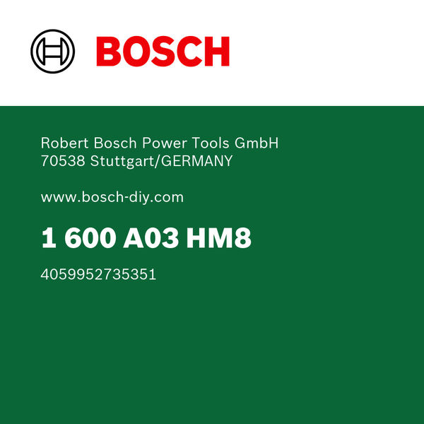 BOSCH Handwerkzeuge Doppelmaulschlüssel-Set 8-teilig