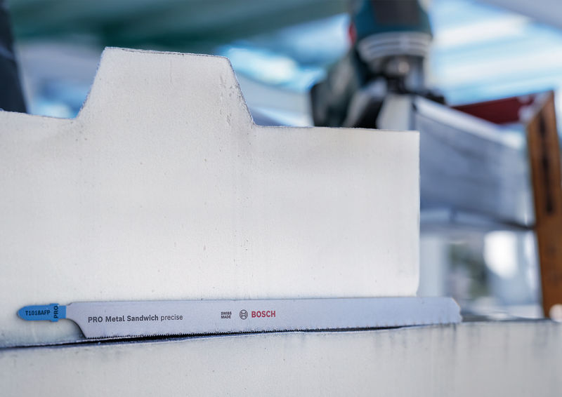 BOSCH PRO Metal Sandwich T1018AFP Stichsägeblatt, 250 mm, 5-tlg.