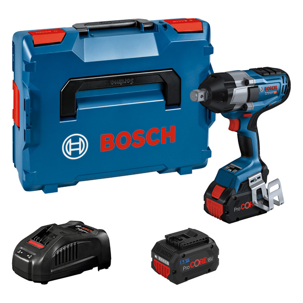 BOSCH Akku-Drehschlagschrauber GDS 18V-1050 H, 2 x Akku ProCORE18V 5.5Ah in L-BOXX BOSCH Akku-Drehschlagschrauber GDS 18V-1050 H, 2 x Akku ProCORE18V 5.5Ah in L-BOXX
