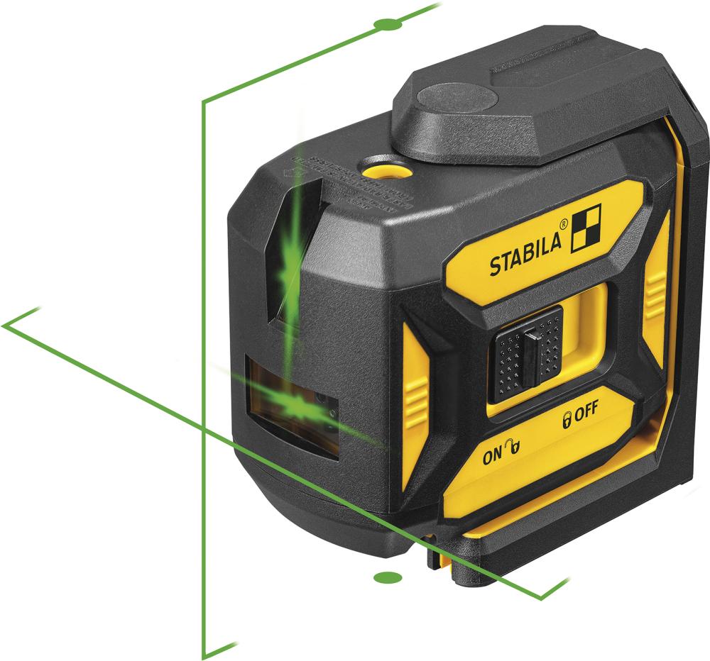STABILA Kreuzlinien-Lot-Laser LAX 320 G, 5-teiliges Set STABILA Kreuzlinien-Lot-Laser LAX 320 G, 5-teiliges Set