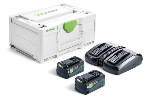 FESTOOL Energie-Set SYS 18V 2xHP5,0/TCL6DUO