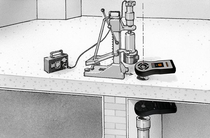 LASERLINER Bohrführungsgerät CenterScanner Plus