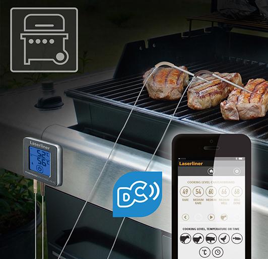 LASERLINER Digitales Thermometer ThermoControl Duo
