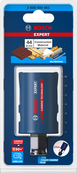 BOSCH EXPERT Construction Material Lochsäge, 44x60 mm