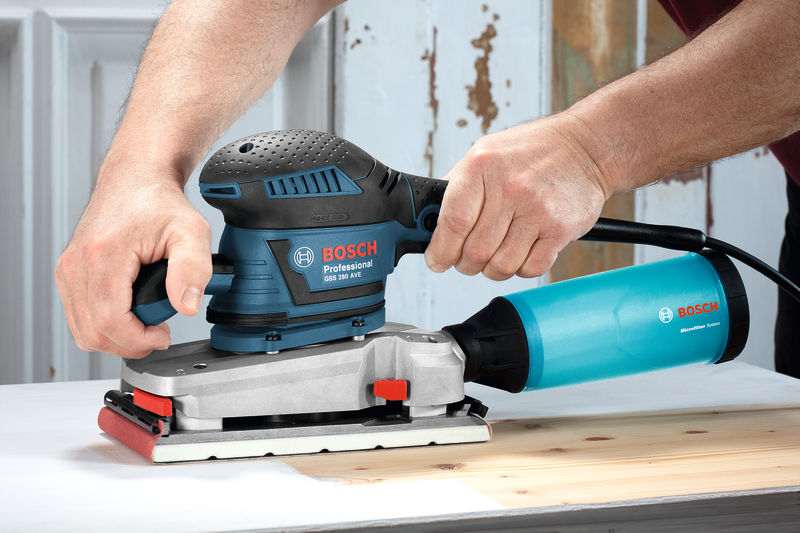 BOSCH Schleifblatt J450 Expert for Wood and Paint, 115 mm x 5 m, G320