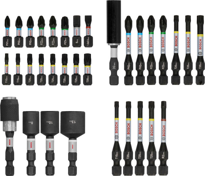 BOSCH PRO Impact Schrauberbit Set, 33-tlg.