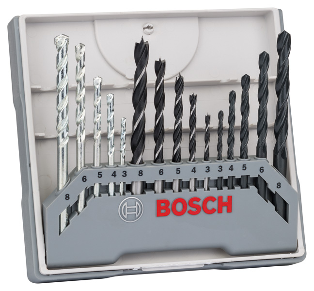 BOSCH 15tlg. Gemischtes Bohrer-Set BOSCH 15tlg. Gemischtes Bohrer-Set