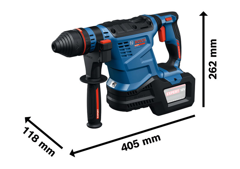 BOSCH EXPERT Akku-Bohrhammer mit SDS plus EXBH18V-32F, 2 x EXBA18V-80, XL-BOXX BOSCH EXPERT Akku-Bohrhammer mit SDS plus EXBH18V-32F, 2 x EXBA18V-80, XL-BOXX