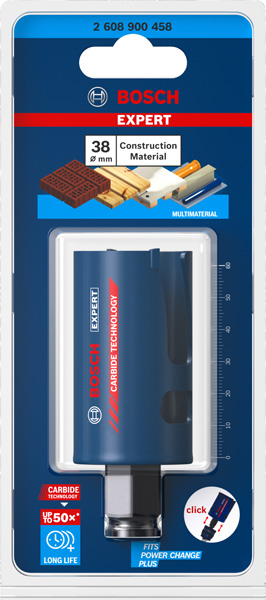 BOSCH EXPERT Construction Material Lochsäge, 38x60 mm BOSCH EXPERT Construction Material Lochsäge, 38x60 mm