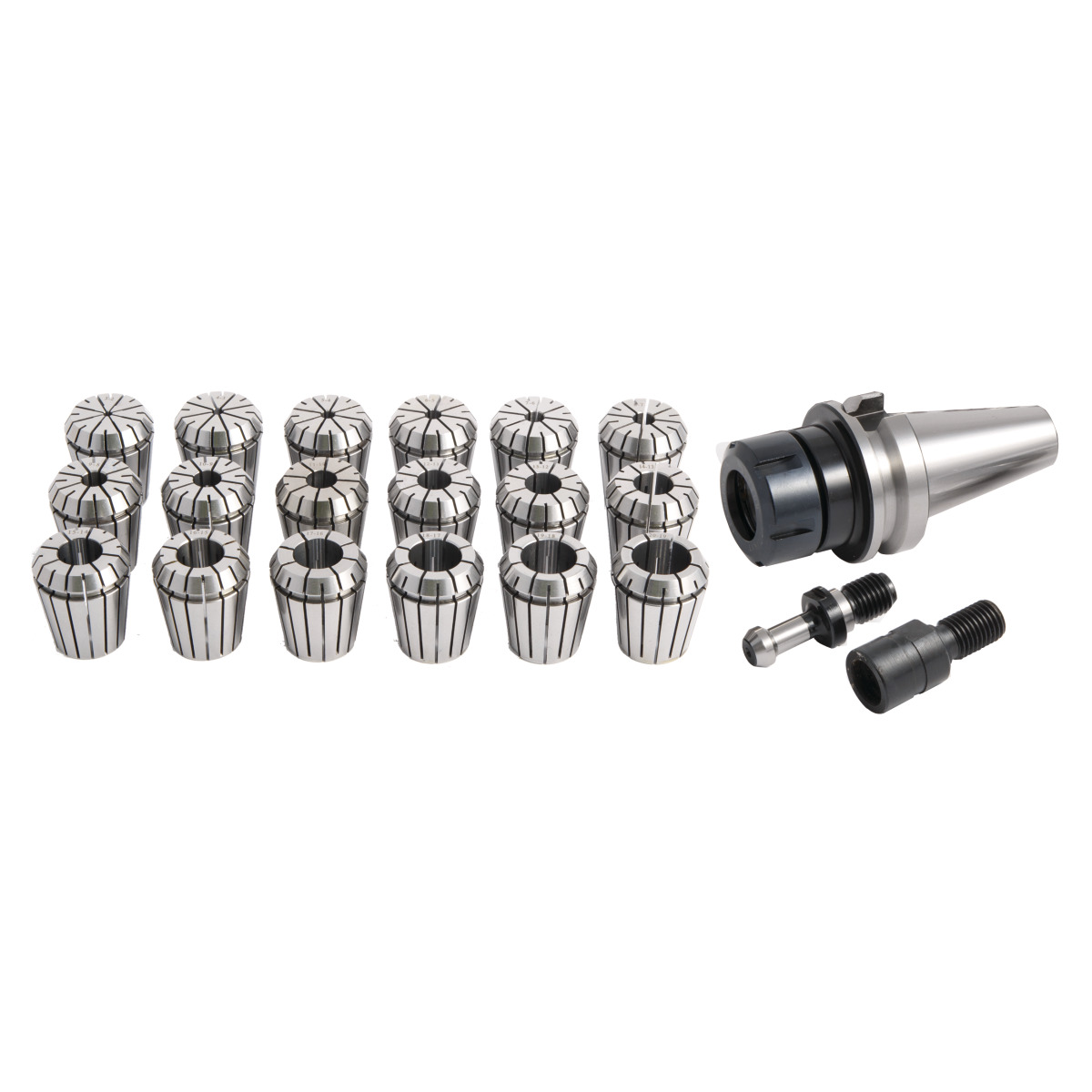 Optimum Spannzangenfutter-Satz ISO 40/ER32 - M16/BT40 Optimum Spannzangenfutter-Satz ISO 40/ER32 - M16/BT40