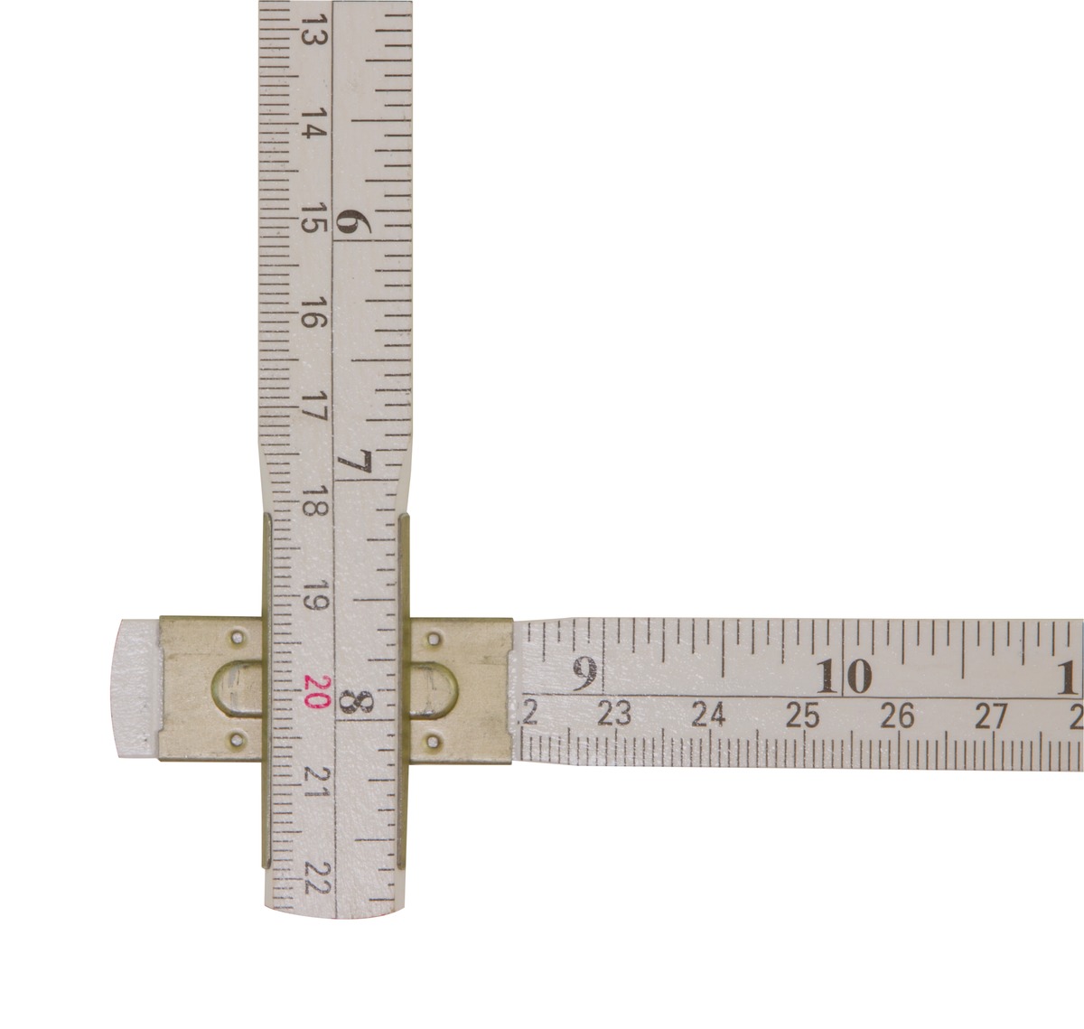 STABILA Zollstock Type 1607, 2 m, weiß, cm-inch-Skala, hochwertiger Meterstab aus PEFC-zertifiziertem Holz, umschließende Gelenkplatten STABILA Zollstock Type 1607, 2 m, weiß, cm-inch-Skala, hochwertiger Meterstab aus PEFC-zertifiziertem Holz, umschließende Gelenkplatten