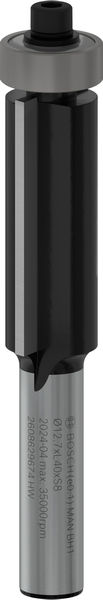 BOSCH PRO Bündigfräser mit untenliegendem Führungskugellager, Ø12,7 xL40, Schaft 8 mm