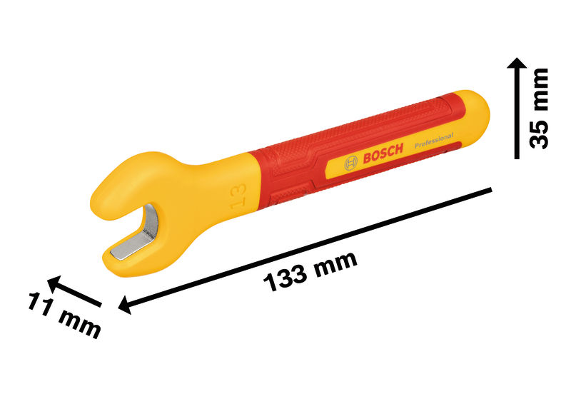 BOSCH VDE-Einmaulschlüssel 13 mm