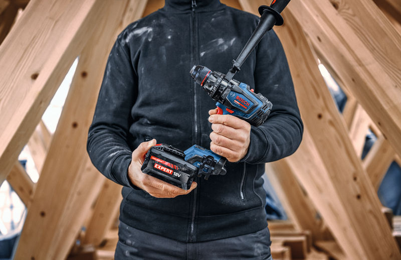 BOSCH EXPERT Akku-Bohrschrauber EXSR18V-150, 2 x EXBA18V-80, L-BOXX 136 BOSCH EXPERT Akku-Bohrschrauber EXSR18V-150, 2 x EXBA18V-80, L-BOXX 136