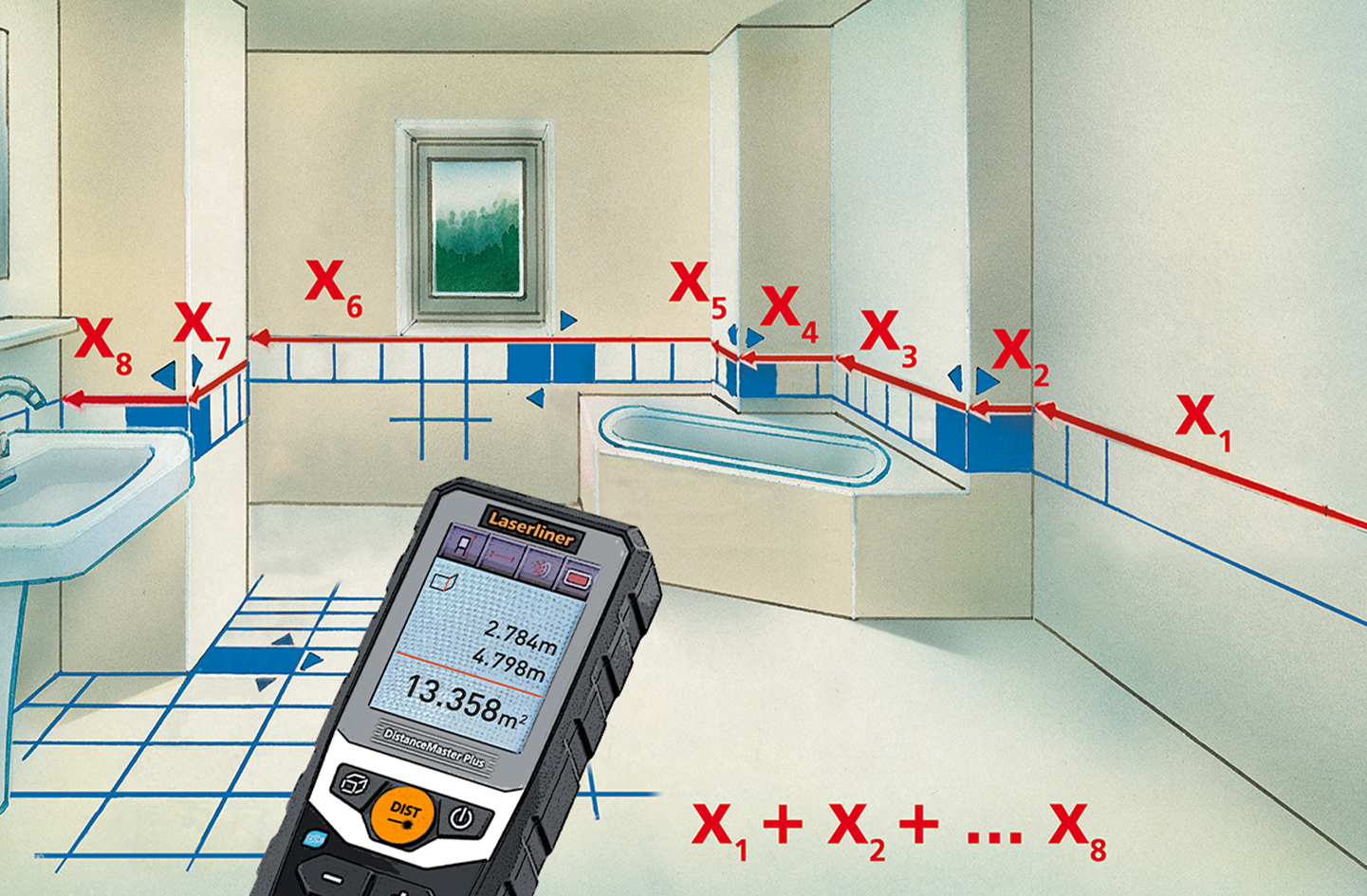 LASERLINER DistanceMaster Plus 80