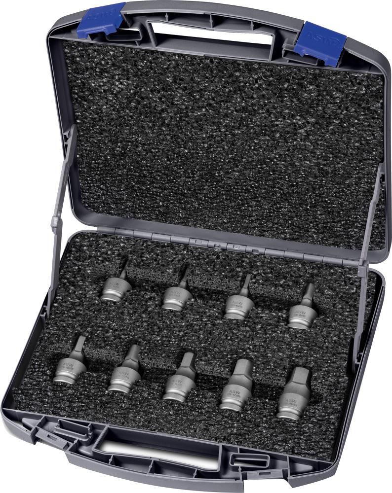 ASW Kraft- Steckschlüssel-Satz 1/2" 9-teilig ASW ASW Kraft- Steckschlüssel-Satz 1/2" 9-teilig ASW