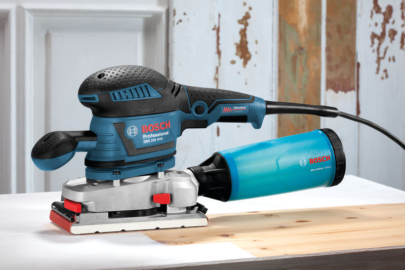 BOSCH Schleifblatt J450 Expert for Wood and Paint, 115 mm x 50 m, G120