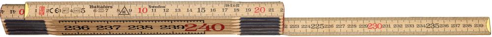 HULTAFORS Gliedermaßstab Birke 2,4mx17mm natur Hultafors HULTAFORS Gliedermaßstab Birke 2,4mx17mm natur Hultafors