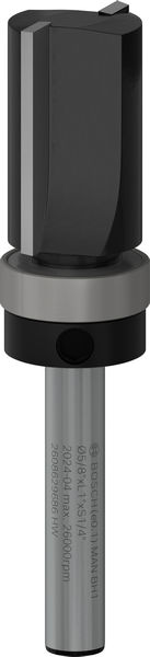 BOSCH PRO Bündigfräser, obenliegendes Führungskugellager, Ø 5/8" x L 1", Schaft 1/4" BOSCH PRO Bündigfräser, obenliegendes Führungskugellager, Ø 5/8" x L 1", Schaft 1/4"