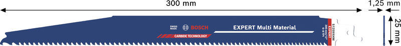BOSCH EXPERT Multi Material S1259XHM Säbelsägeblatt, 10-tlg. BOSCH EXPERT Multi Material S1259XHM Säbelsägeblatt, 10-tlg.