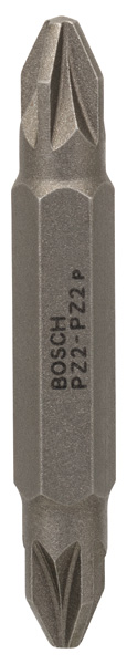 BOSCH Doppelklingenbit, PZ2, PZ2, 45 mm BOSCH Doppelklingenbit, PZ2, PZ2, 45 mm