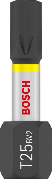 BOSCH PRO Torx Impact Bit, T25, 25 mm, Display, 10 x 25-tlg
