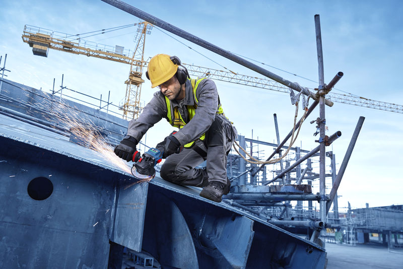 BOSCH EXPERT Akku-Winkelschleifer EXWS18V-15S