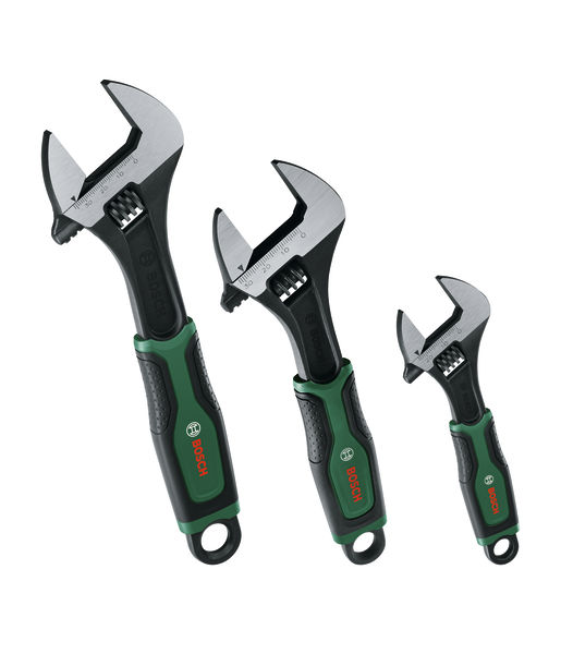 BOSCH Handwerkzeuge Rollgabelschlüssel-Set 3-teilig