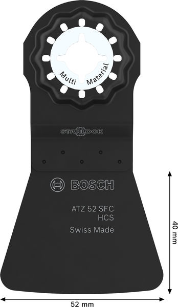 BOSCH ATZ 52 SFC Multi Material Tauchsägeblatt, Starlock, 52 x 40 mm, 10-tlg. BOSCH ATZ 52 SFC Multi Material Tauchsägeblatt, Starlock, 52 x 40 mm, 10-tlg.