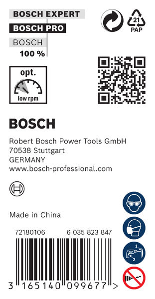 BOSCH PRO Wood Holzspiralbohrer, 20 x 340 x 400 mm BOSCH PRO Wood Holzspiralbohrer, 20 x 340 x 400 mm