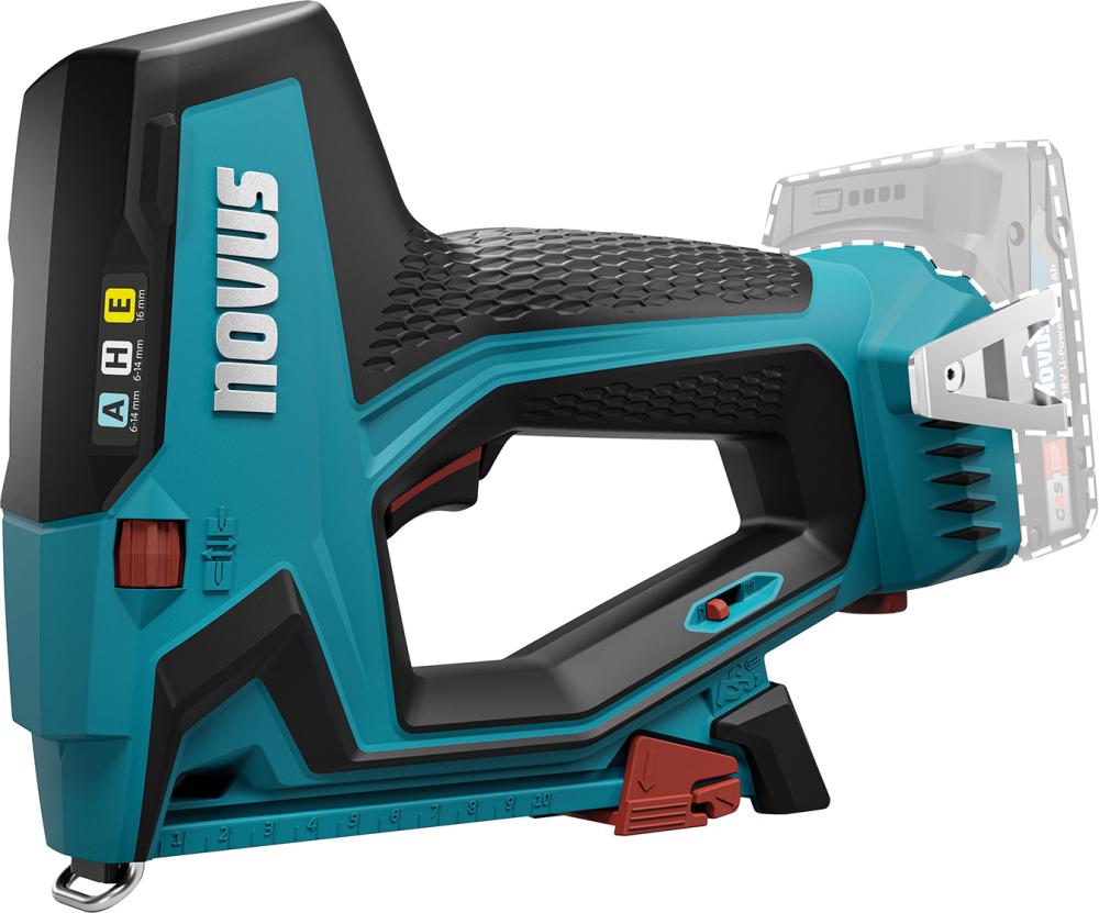 NOVUS Akku-Klammergerät solo J- 550 Novus ohne Akku ohne Ladegerät Karton NOVUS Akku-Klammergerät solo J- 550 Novus ohne Akku ohne Ladegerät Karton