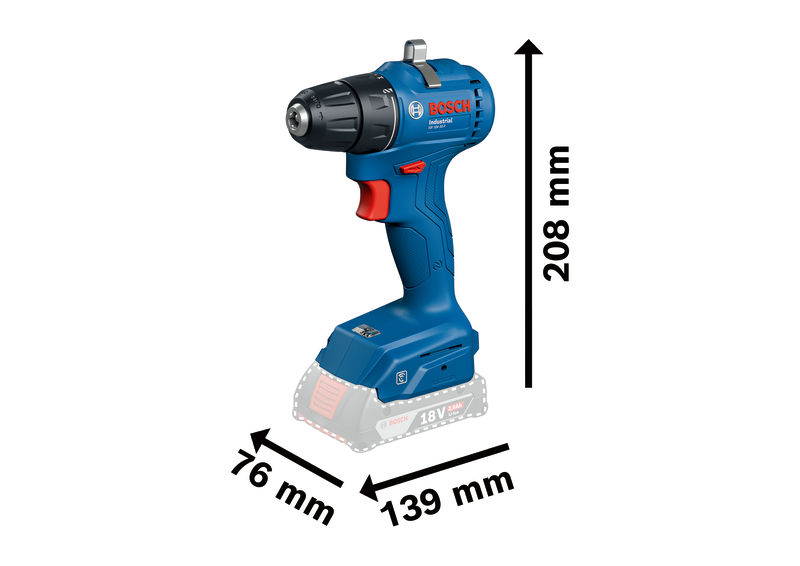 BOSCH Akku-Bohrschrauber ISR 18V-30 P
