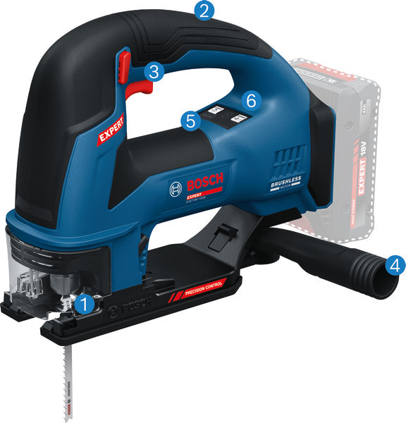 BOSCH EXPERT Stichsäge EXST18V-155B